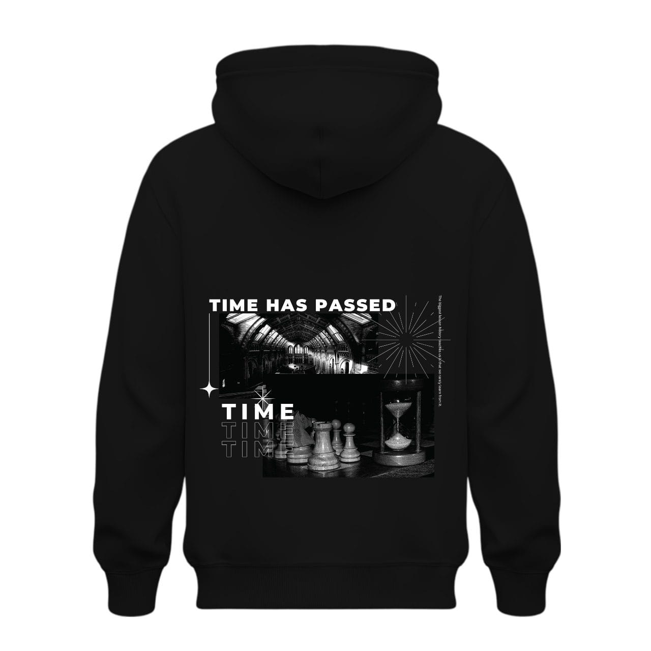 Time Has Passed Oversized Hoodie