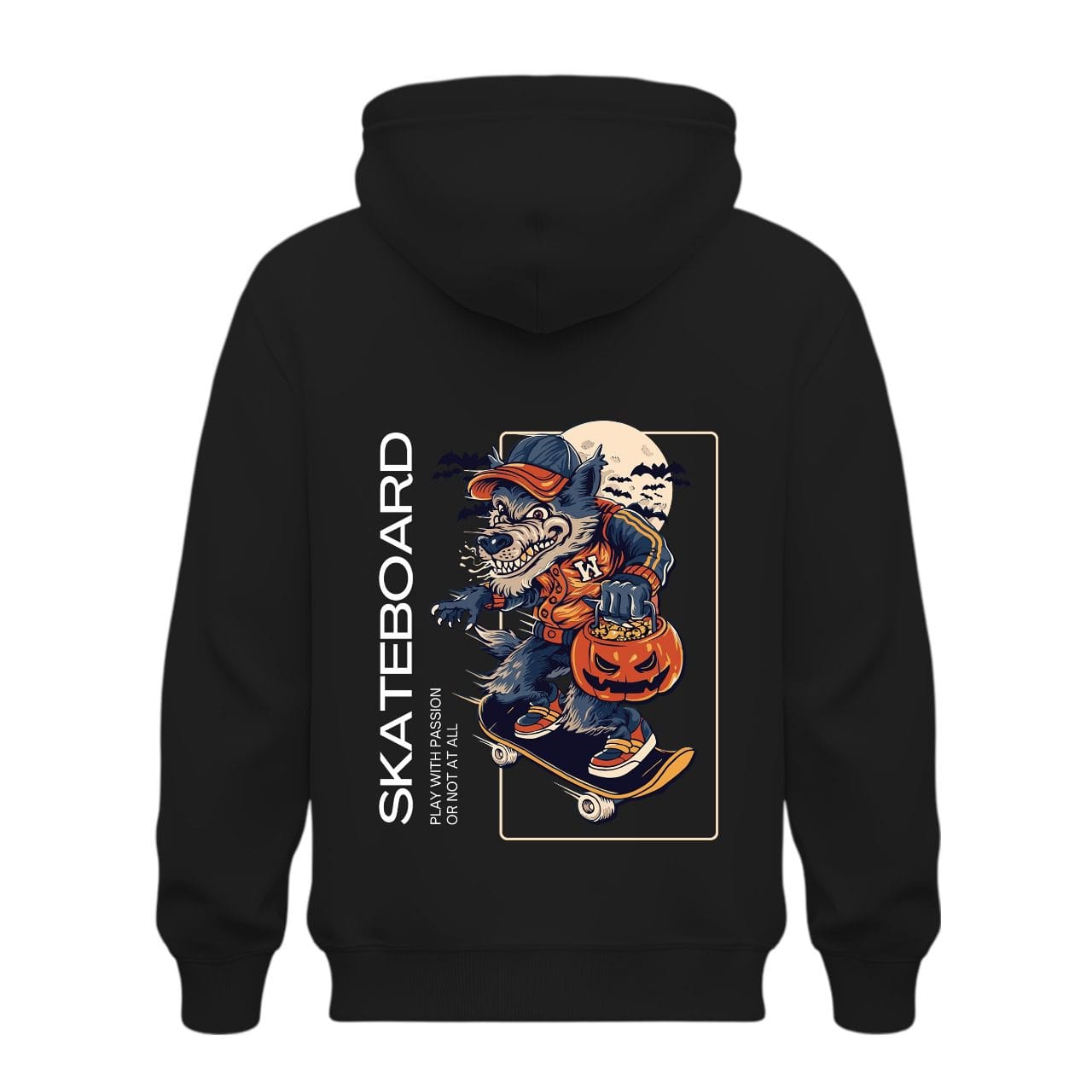 Skate Board Oversized Hoodie - Image 2