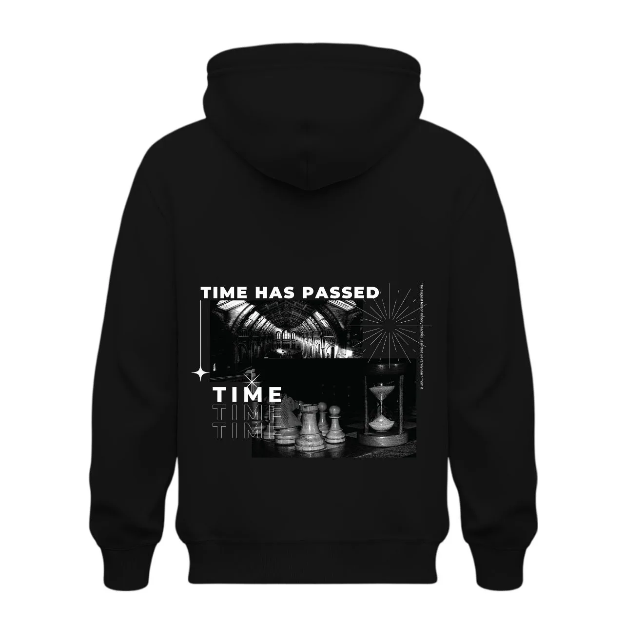 Time Has Passed Oversized Hoodie - Image 2