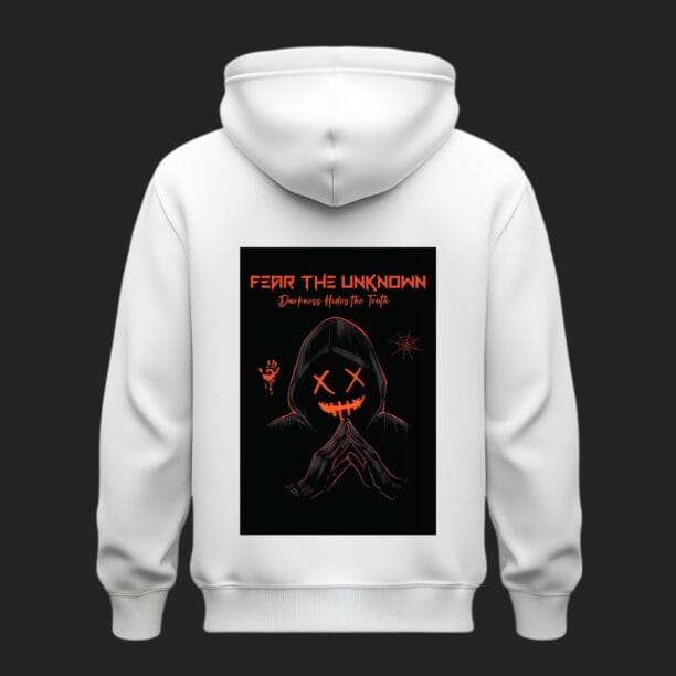 Fear the Unknown Oversized Hoodie - Image 2